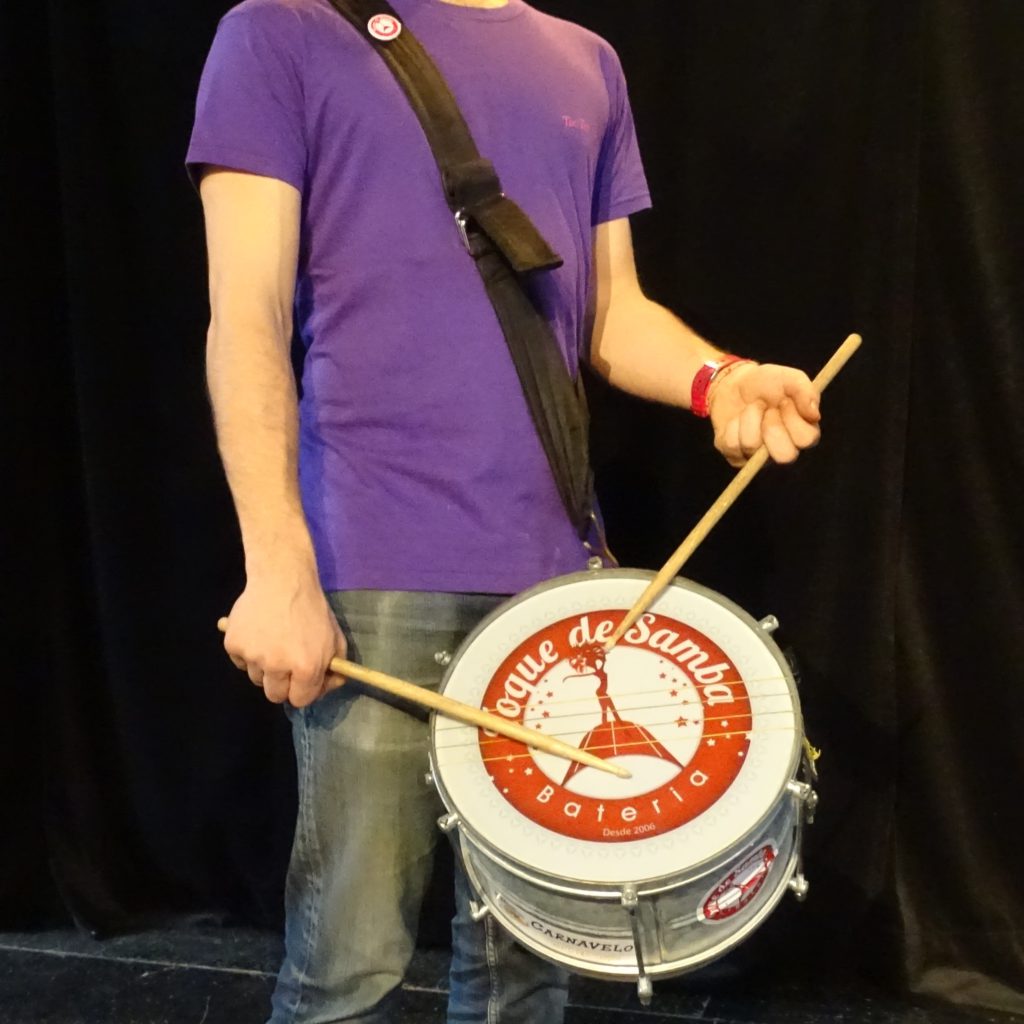 Batucada de samba brésilienne à La Roche Sur Yon Toque de samba
